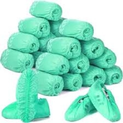 Anti-slip non-woven shoe covers ECO(green) 100tk - 1