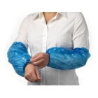 Plastic foil sleeve protectors 40cm x 22cm (blue) 100tk