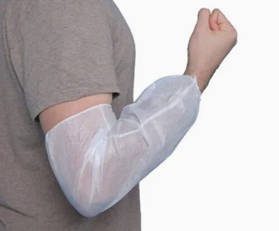 Plastfooliumist varrukakaitsed (valge) 100TK