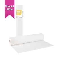 Soft Care Classic Standard 2ply Paper Examination Roll 58cm x 50m - White without perforation - 1