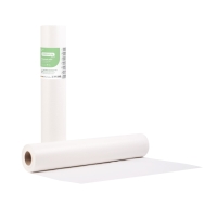 Soft Care Premium Plus 2ply Paper &amp; PE Examination Roll 58cm x 50m - White - 1