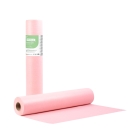 Soft Care Premium Standard 2ply Paper &amp; PE Examination Roll 68cm x 50m - Pink