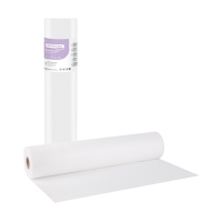 Soft Care Supreme Standard 1ply Non-woven Examimation Roll 50cm x 70m - White - 1