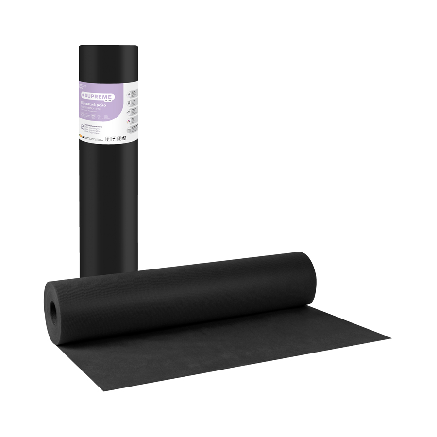 SUPREME PLUS Non woven roll Black 20gr - 58cm x 70m