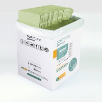 Hambaravipudipõlled Soft Care Standard, 2-kihilised rohelised (500 tk) - 1