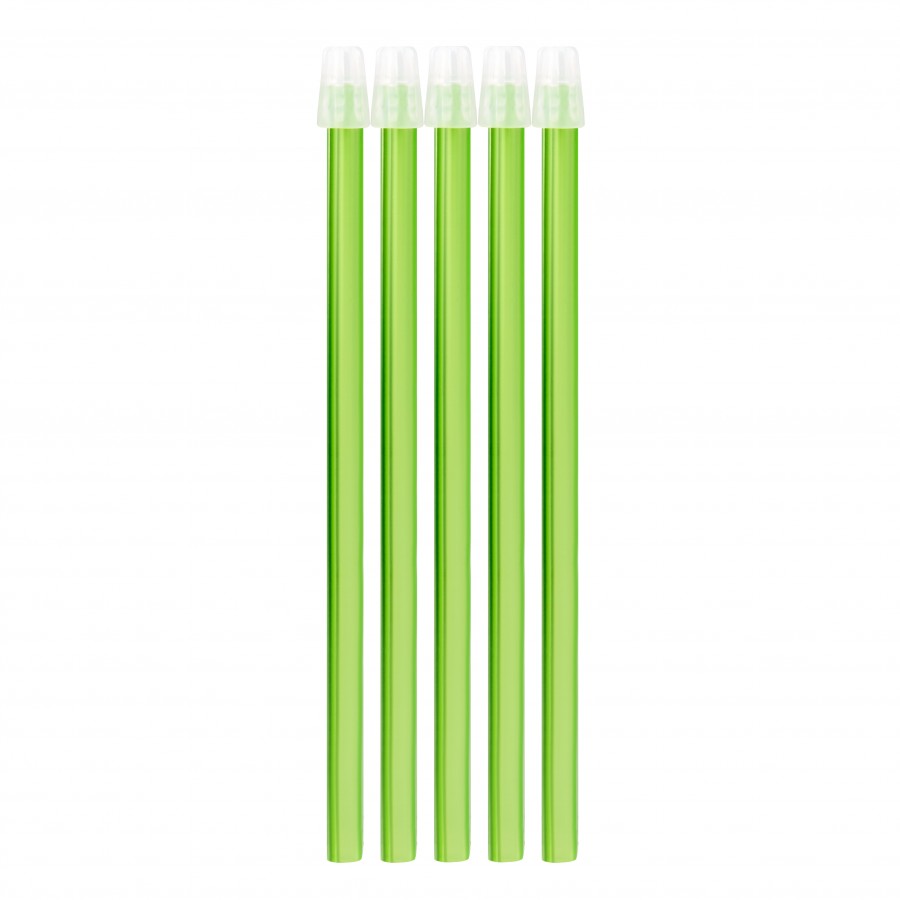 Saliva ejectors lime green (100pcs)