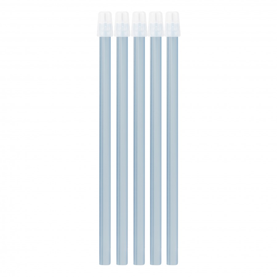 Saliva ejectors light blue (100pcs)