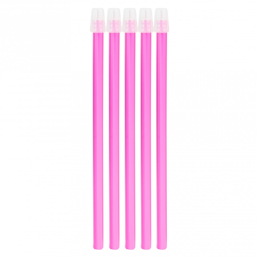 Saliva ejectors fuchsia (100pcs)