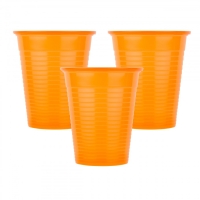 Dental Cup Soft Care - 180 ml - Orange (100pcs) - 1