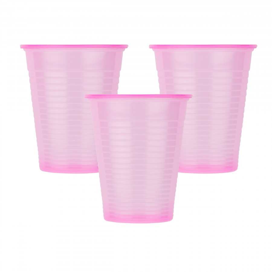 Dental Cup Soft Care - 180 ml - Fuchsia (100pcs)