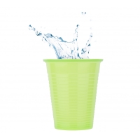 Dental Cup Soft Care - 180 ml - Lime Green (100pcs) - 2