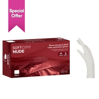 Kindad Latex Soft Care NUDE puudrivaba valge (100tk) - 1