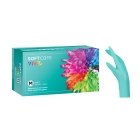 Soft Care Vivid Nitrile Gloves - Green (100pcs)