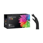 Soft Care Vivid Nitrile Gloves - Black (100pcs)