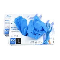 Synmax Synthetic Gloves - light blue (100pcs) - 1