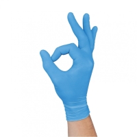 Synmax Synthetic Gloves - light blue (100pcs) - 3