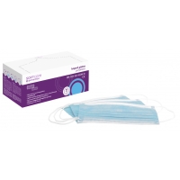 Soft Care Face mask with earloop blue (50pcs) - 1