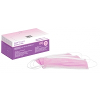 Soft Care Face mask with earloop pink (50pcs) - 1