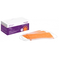 Soft Care oranži kõrvaklambriga näomask (50tk) - 1