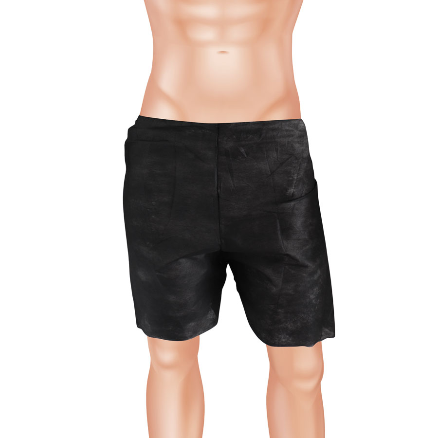 Men's underwear Soft Care Boxer non-woven Black (50 pcs)