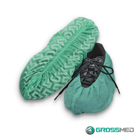 Anti-slip non-woven shoe covers ECO(green) 100tk