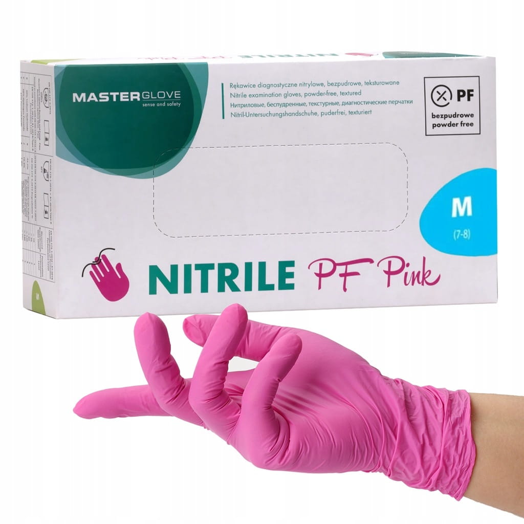 Master Glove Nitrile gloves Pink