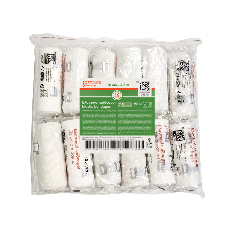 Elastic Bandages Soft Care  10 cm x 4,5 m