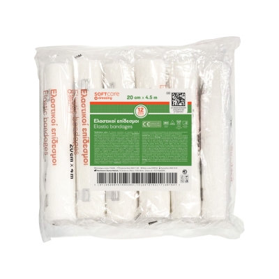 Эластичные бинты Soft Care 20 см x 4,5 м 6tk
