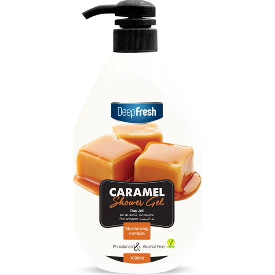 Deep Fresh Shower Cream Caramel dušigeel 1L