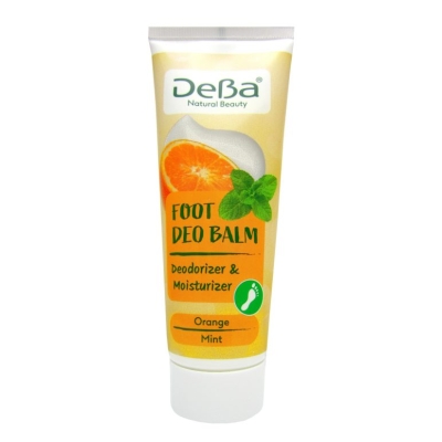 DeBa Natural Beauty Mint &amp; Orange Moisturizing and Softening Foot Cream