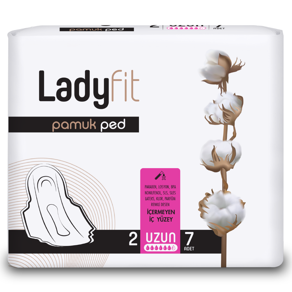 Lady Fit Cotton Hügieenisidemed (Long)