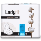 Lady Fit Cotton Sanitary Napkins (Night)