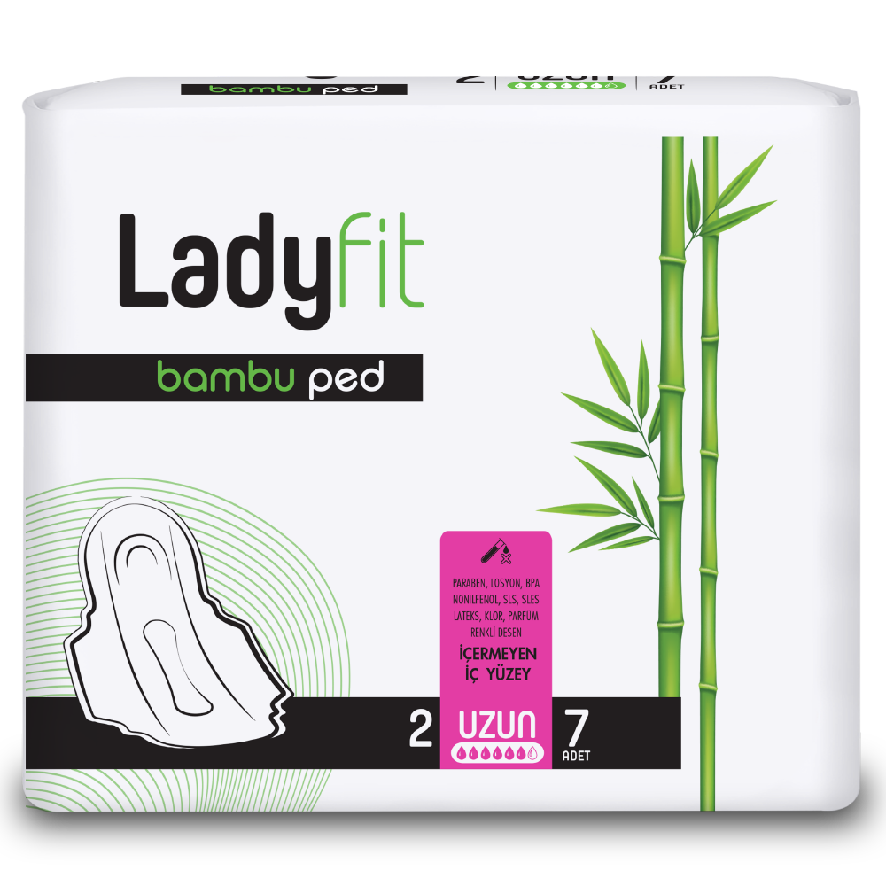 Lady Fit Bamboo Hügieenisidemed (Long)