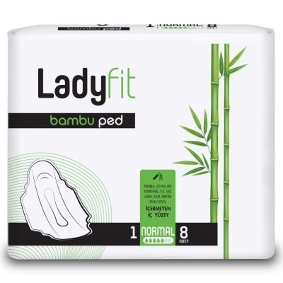 Lady Fit Bamboo Sanitary Napkins (Normal)
