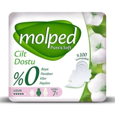 Molped Pure and Soft Ultra Long Sanitary napkins