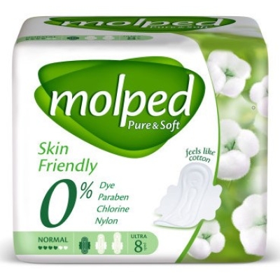 Molped Pure and Soft Ultra Normal Sanitary napkins