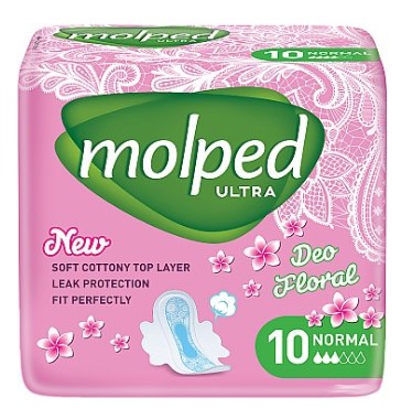 Гигиенические салфетки Molped Deo Maxi Dry Normal