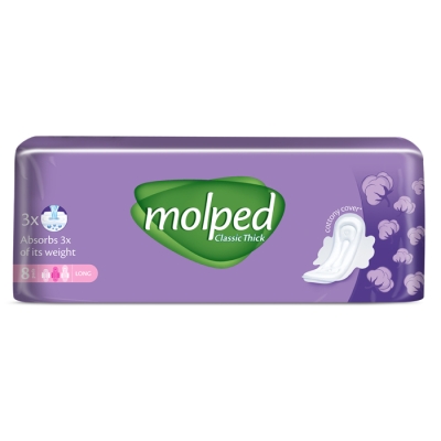 Гигиенические салфетки Molped Classic толстые длинные