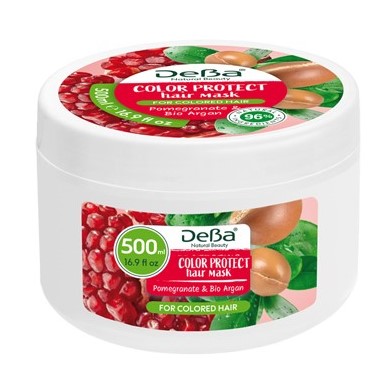 DeBa Pomegranate Mask Värvitud Juustele