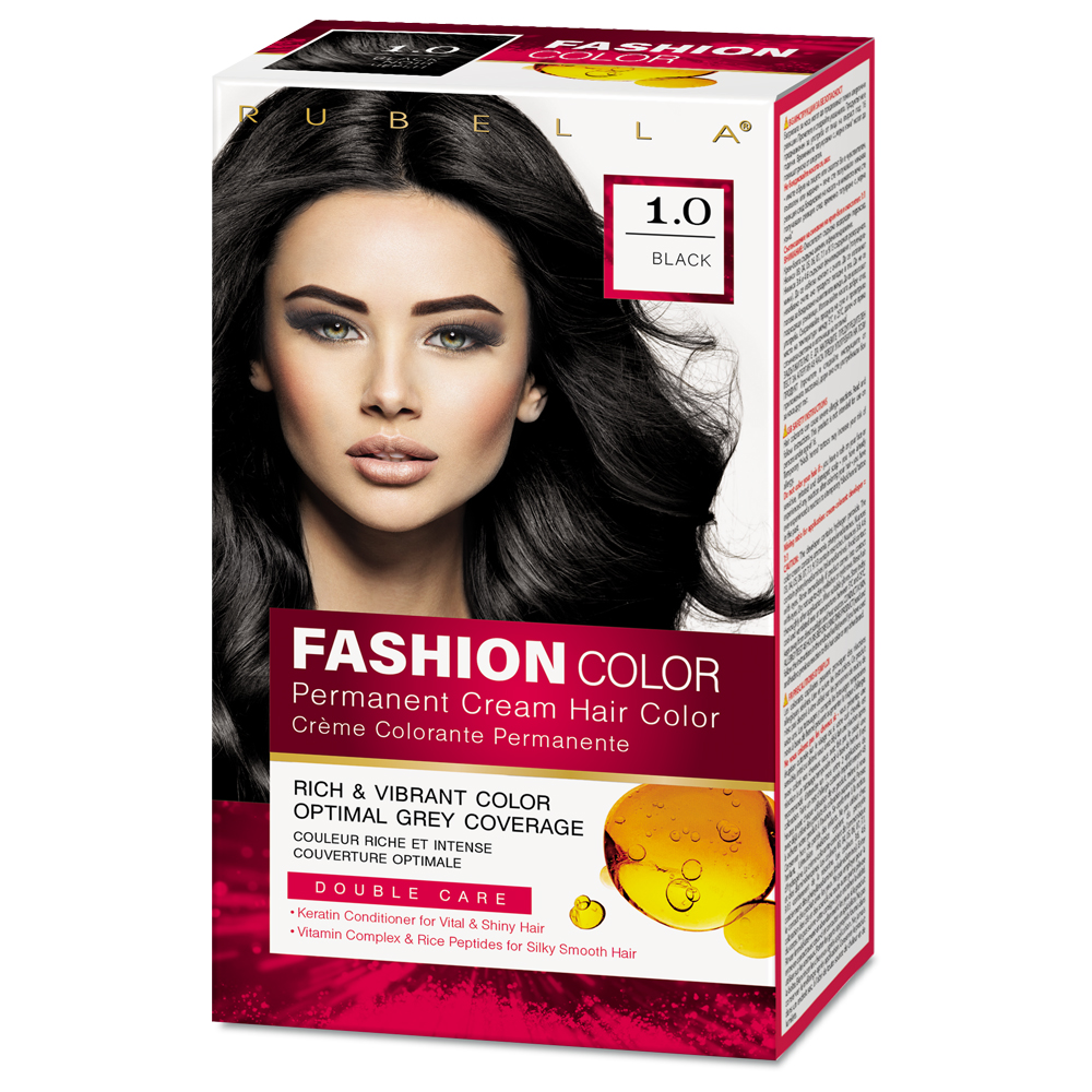 Краска для волос DeBa Fashion Color 1.0 Черный