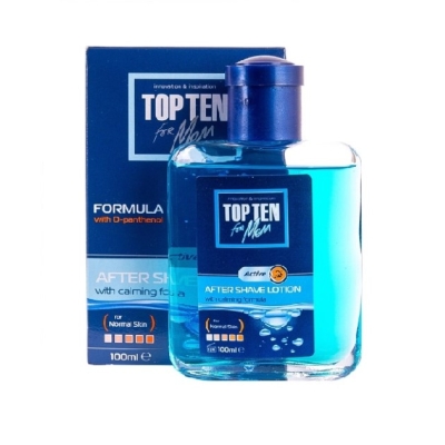 Десять синих лосьонов после бритья