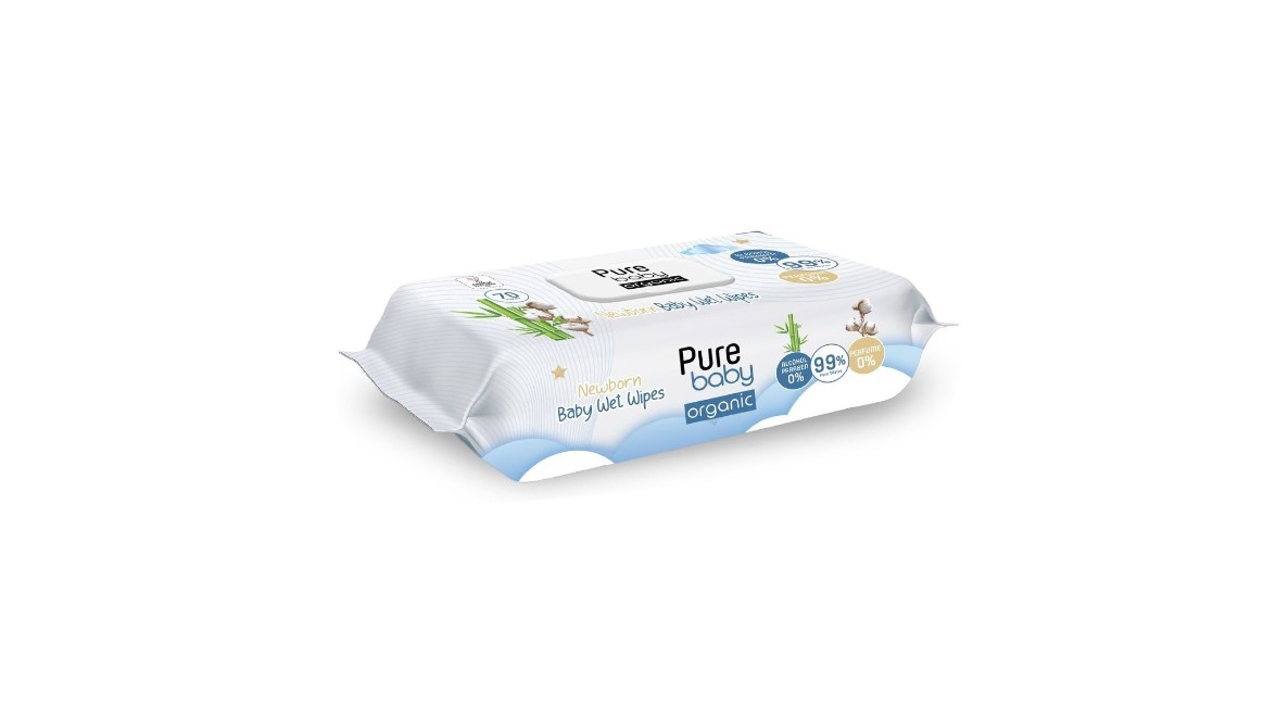 Pure Baby Organic Niisked Salvrätikud