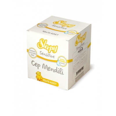 Влажные салфетки Sleepy 10 уп./15 шт.