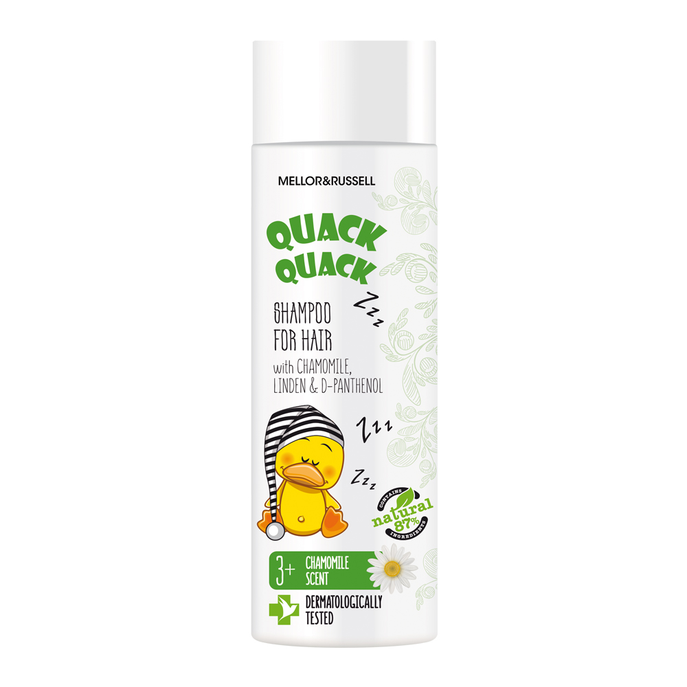 Quack Quack Chamomile, Linden &amp; D-panthenol Children's shampoo