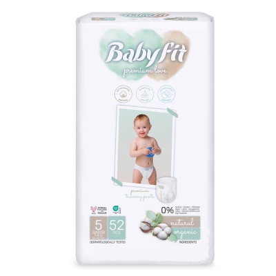 Baby Fit Jumbo Püksmähkmed (11-18kg) 52 tk