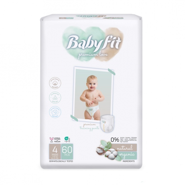 Baby Fit Jumbo Püksmähkmed (7-14 kg) 60 tk