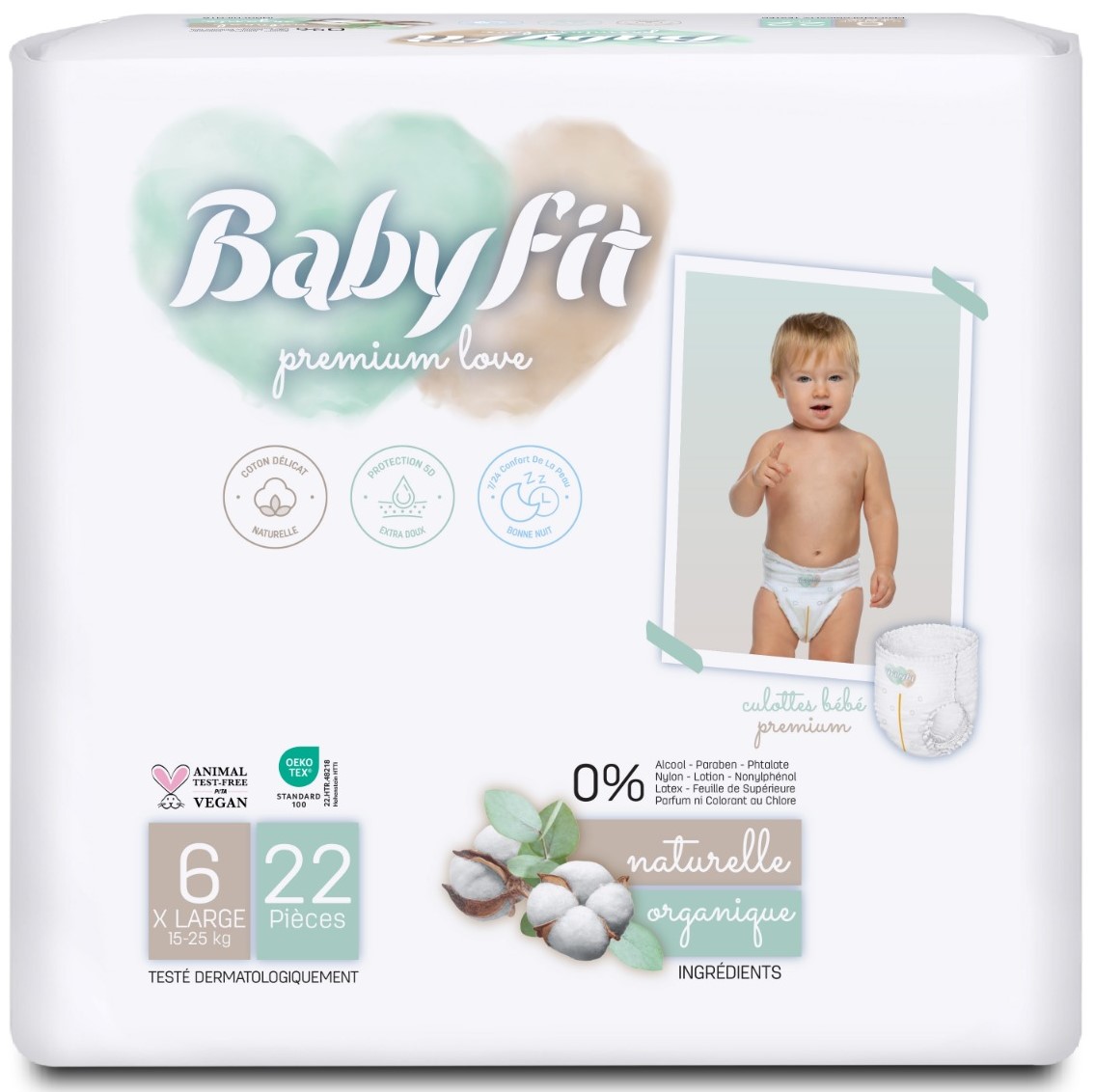 Baby Fit Püksmähkmed (15-22 kg)