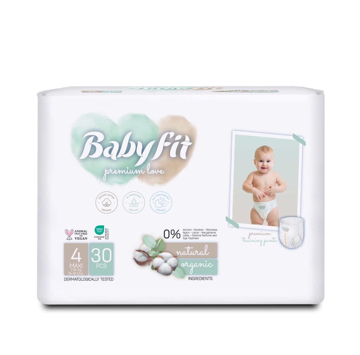 Baby Fit Püksmähkmed (7-14 kg)