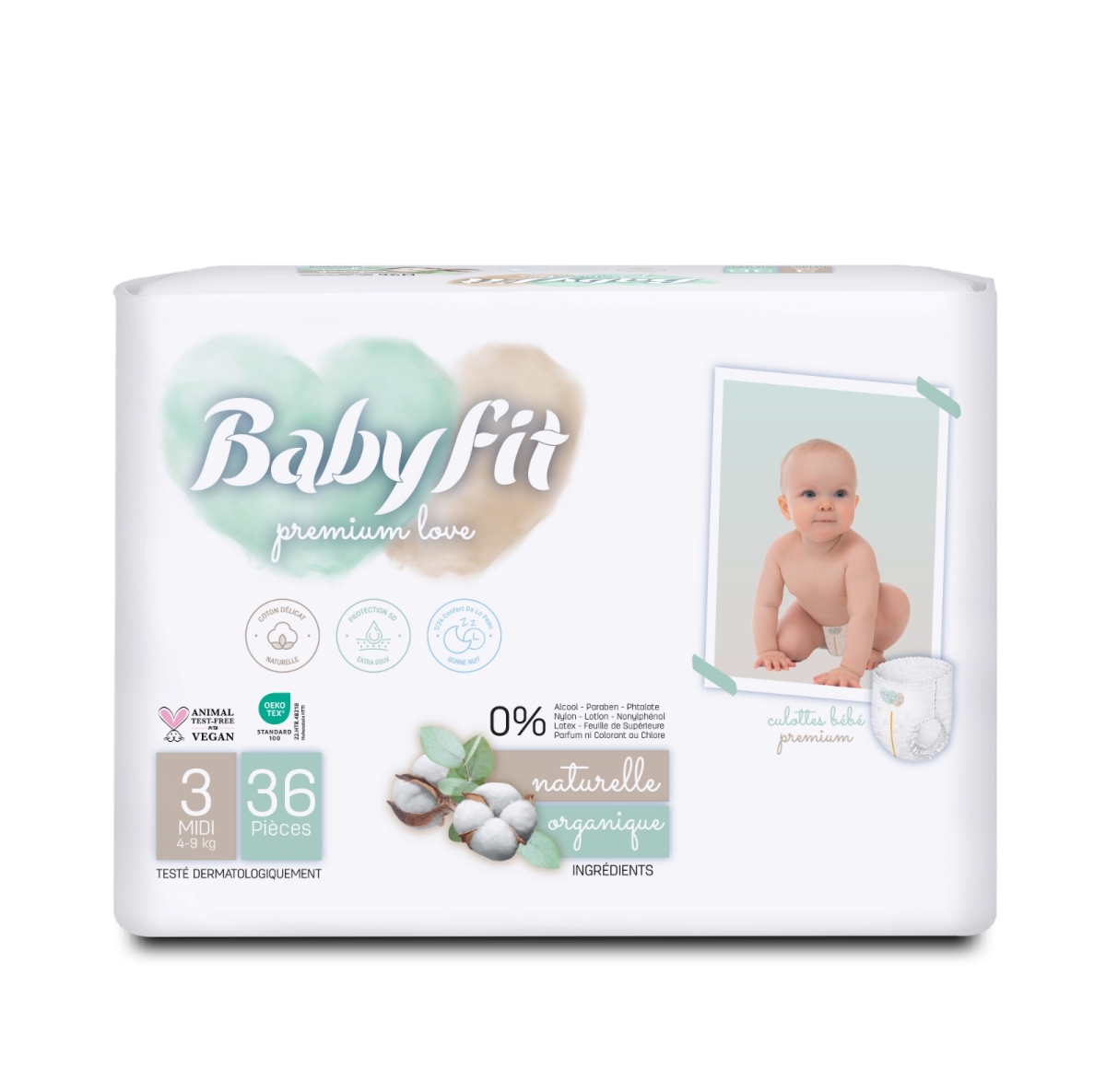 Baby Fit Püksmähkmed (4-9 kg)