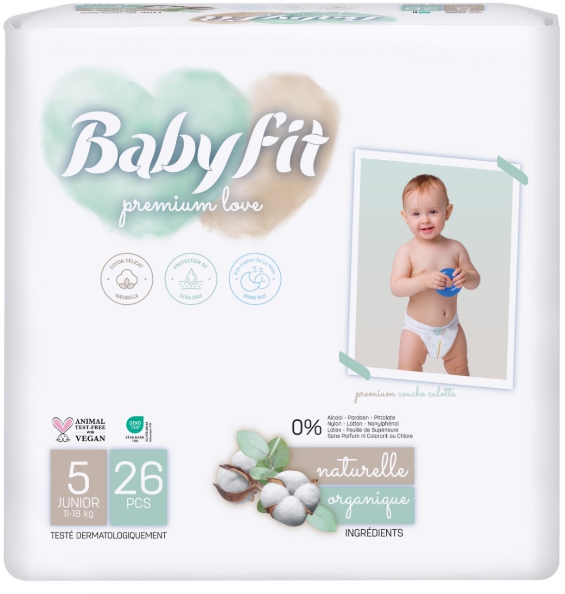 Baby Fit Püksmähkmed (11-18 kg)